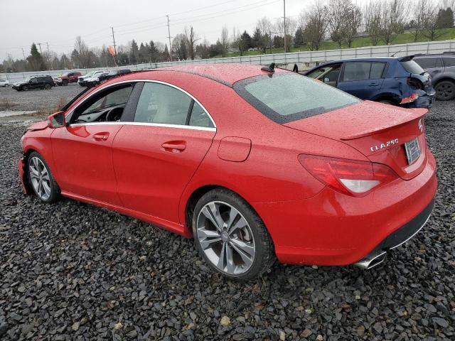 WDDSJ4EB5EN119010 - 2014 MERCEDES-BENZ CLA 250 RED photo 2