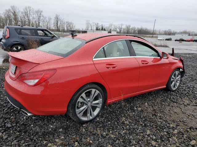 WDDSJ4EB5EN119010 - 2014 MERCEDES-BENZ CLA 250 RED photo 3