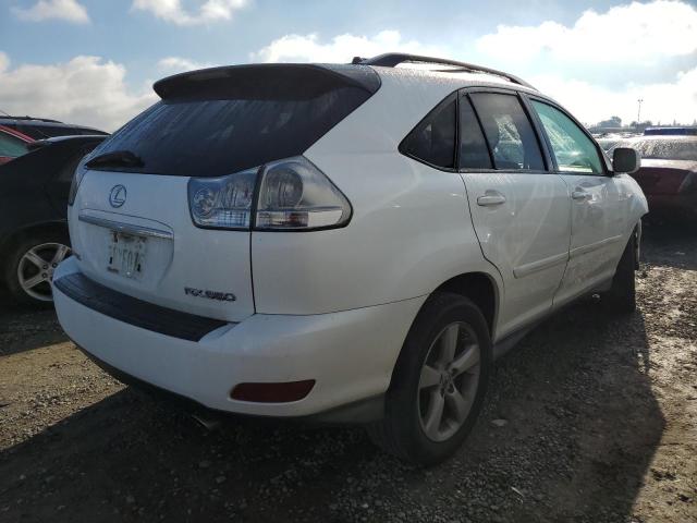 2T2HK31U47C001163 - 2007 LEXUS RX 350 WHITE photo 3