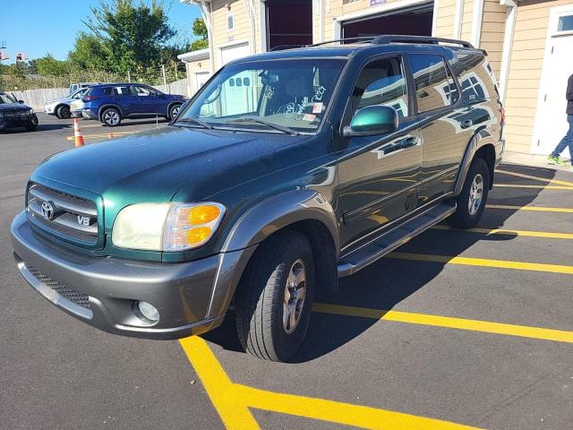 5TDZT34A44S211868 - 2004 TOYOTA SEQUOIA SR5 GREEN photo 2