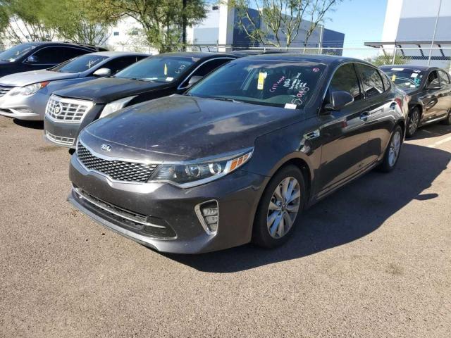 5XXGT4L3XJG247495 - 2018 KIA OPTIMA LX CHARCOAL photo 2