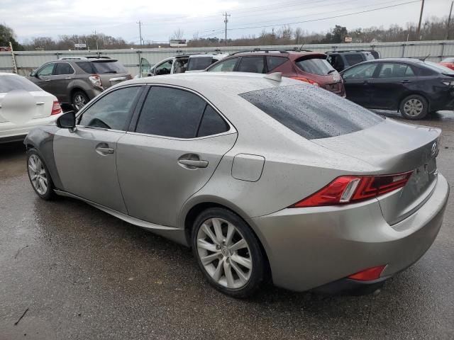 JTHBF1D25E5018723 - 2014 LEXUS IS 250 GRAY photo 2