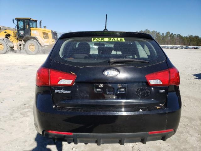 KNAFU5A2XB5432951 - 2011 KIA FORTE EX BLACK photo 6