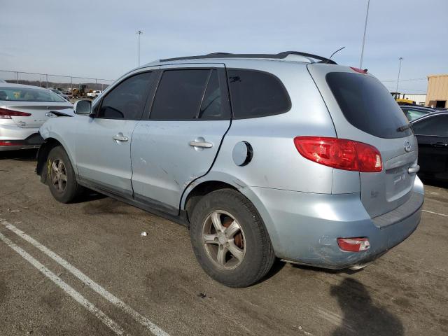 5NMSG13D47H068675 - 2007 HYUNDAI SANTA FE GLS BLUE photo 2