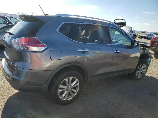 KNMAT2MV3GP638256 - 2016 NISSAN ROGUE S GRAY photo 3