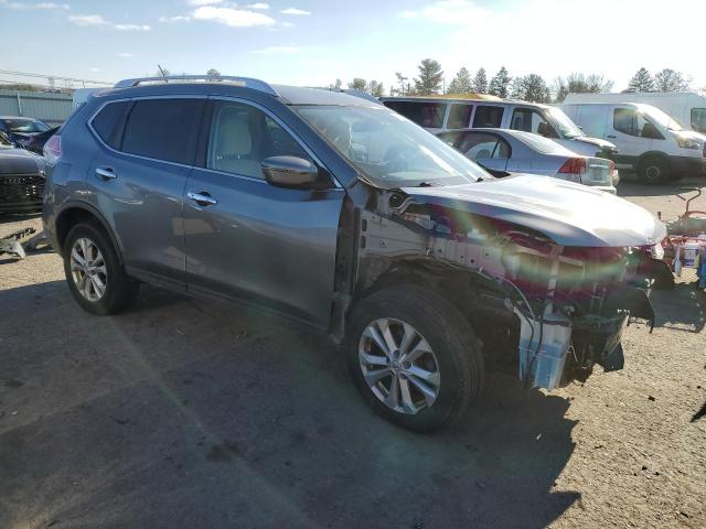 KNMAT2MV3GP638256 - 2016 NISSAN ROGUE S GRAY photo 4