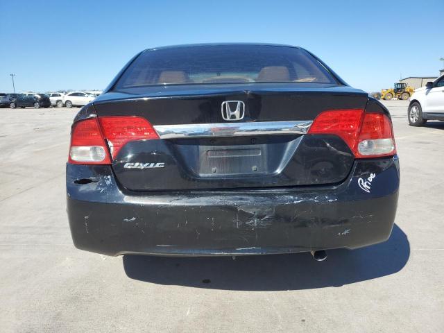 19XFA1F93BE007618 - 2011 HONDA CIVIC EXL BLACK photo 6