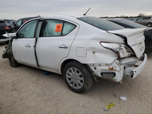 3N1CN7AP9KL847501 - 2019 NISSAN VERSA S WHITE photo 2