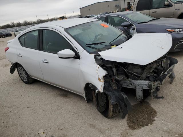 3N1CN7AP9KL847501 - 2019 NISSAN VERSA S WHITE photo 4