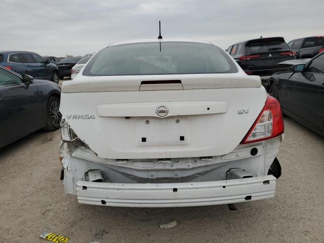 3N1CN7AP9KL847501 - 2019 NISSAN VERSA S WHITE photo 6