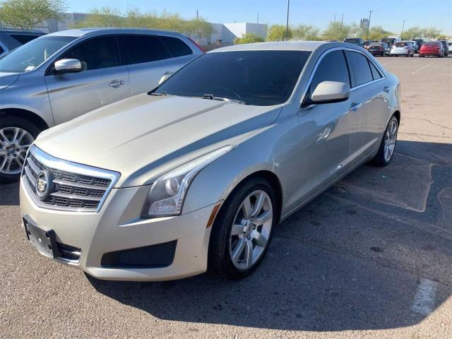 1G6AA5RA9D0177908 - 2013 CADILLAC ATS TAN photo 2