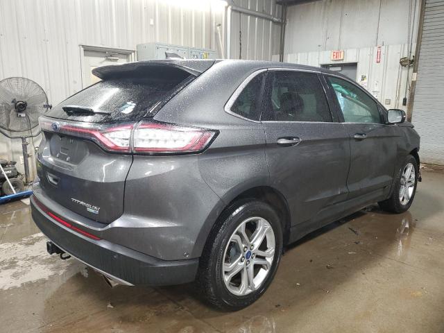 2FMPK4K95HBC27847 - 2017 FORD EDGE TITANIUM GRAY photo 3