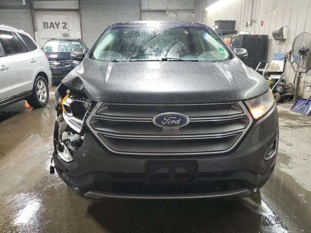 2FMPK4K95HBC27847 - 2017 FORD EDGE TITANIUM GRAY photo 5