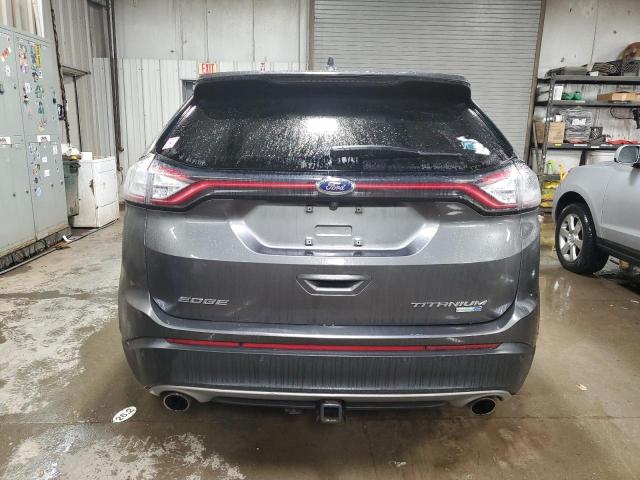 2FMPK4K95HBC27847 - 2017 FORD EDGE TITANIUM GRAY photo 6