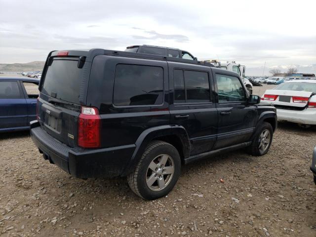 1J8HG48P97C592507 - 2007 JEEP COMMANDER BLACK photo 3