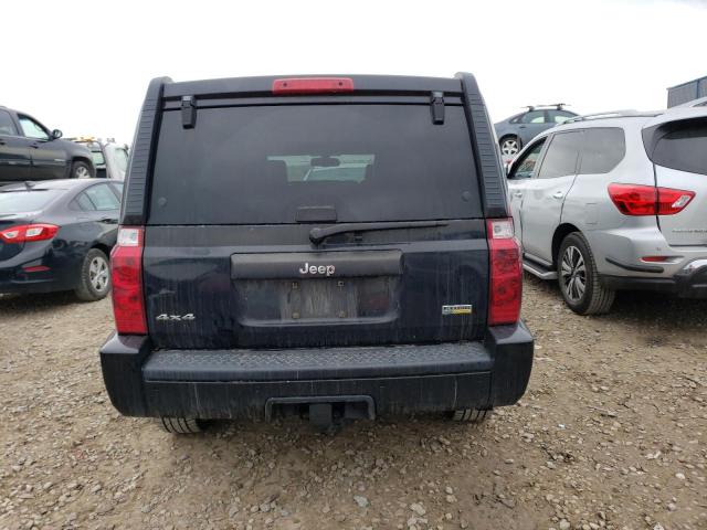 1J8HG48P97C592507 - 2007 JEEP COMMANDER BLACK photo 6