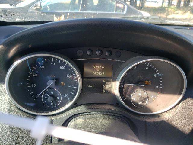 4JGBB8GB2AA564555 - 2010 MERCEDES-BENZ ML 350 4MATIC BLUE photo 9