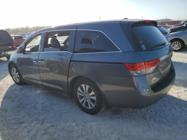 5FNRL5H63EB033586 - 2014 HONDA ODYSSEY EXL GRAY photo 2