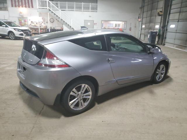 JHMZF1D64BS003810 - 2011 HONDA CR-Z EX GRAY photo 3