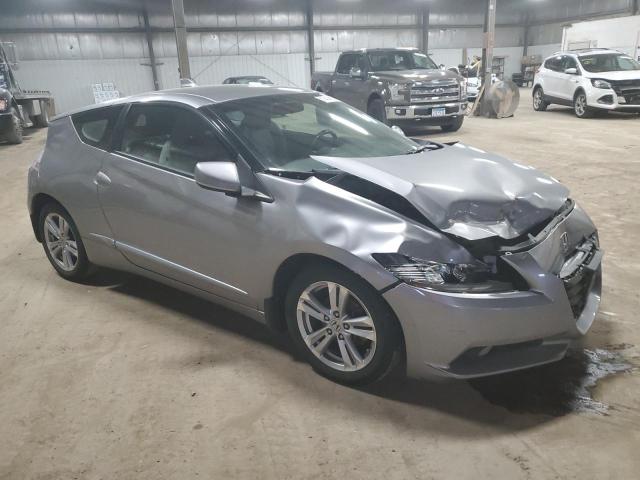 JHMZF1D64BS003810 - 2011 HONDA CR-Z EX GRAY photo 4