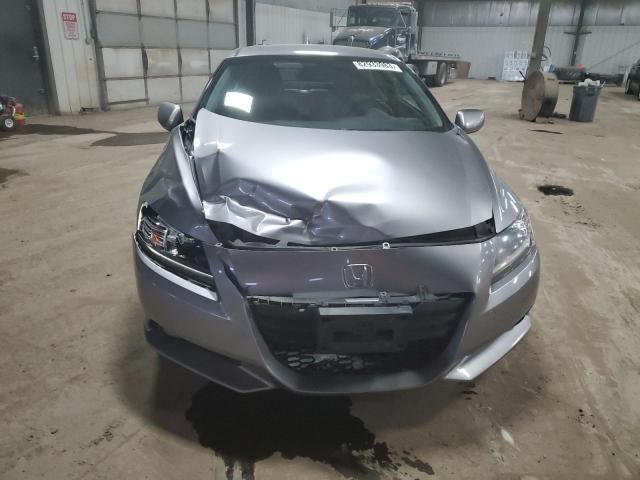 JHMZF1D64BS003810 - 2011 HONDA CR-Z EX GRAY photo 5