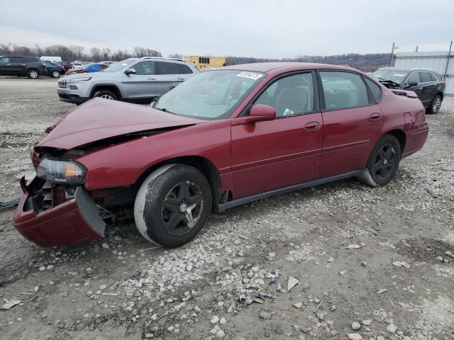 2G1WF52E459359095 - 2005 CHEVROLET IMPALA BURGUNDY photo 1