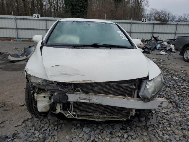 1HGFA46509L000126 - 2009 HONDA CIVIC GX WHITE photo 5