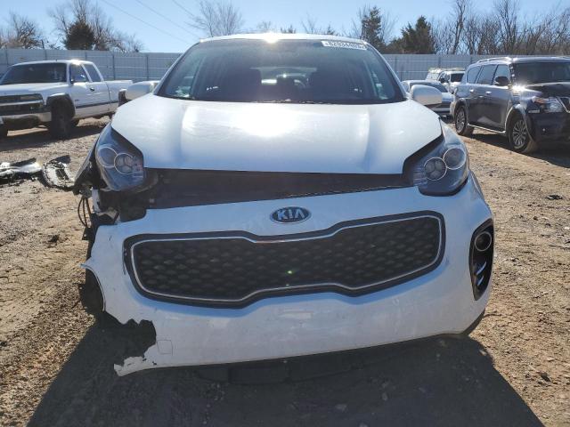 KNDPMCACXK7505521 - 2019 KIA SPORTAGE LX WHITE photo 5