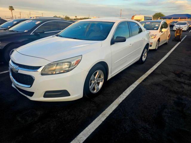 1G11B5SL5FF347065 - 2015 CHEVROLET MALIBU LS WHITE photo 2