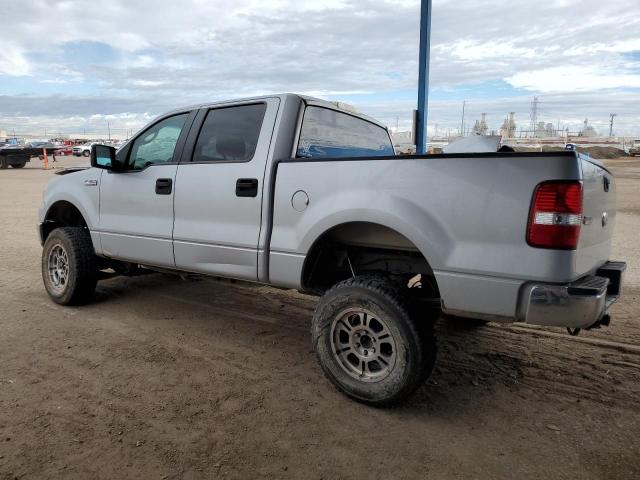 1FTPW14V88FA52123 - 2008 FORD F150 SUPERCREW SILVER photo 2