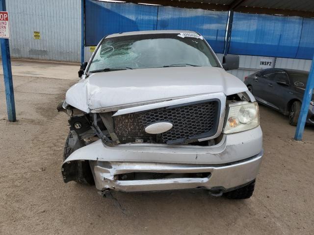 1FTPW14V88FA52123 - 2008 FORD F150 SUPERCREW SILVER photo 5