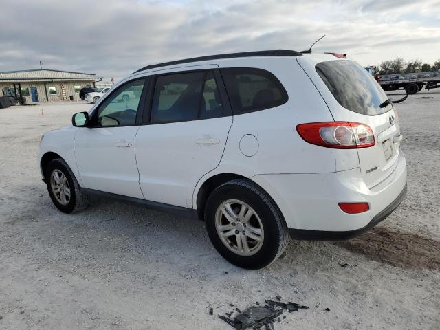 5XYZG3AB7BG012678 - 2011 HYUNDAI SANTA FE GLS WHITE photo 2