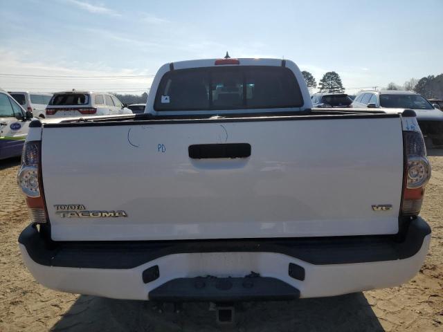 3TMMU4FN9FM086883 - 2015 TOYOTA TACOMA DOUBLE CAB LONG BED WHITE photo 6