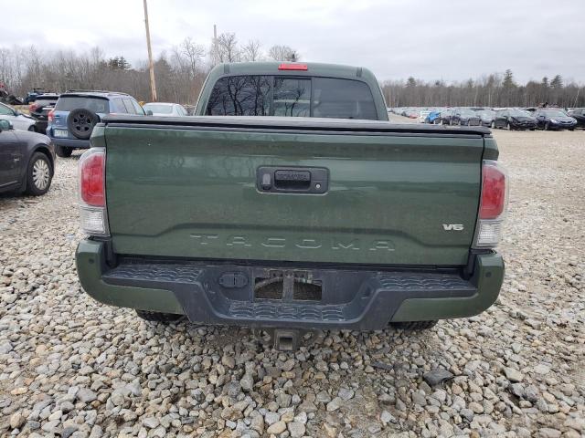 3TYSZ5AN8MT009610 - 2021 TOYOTA TACOMA ACCESS CAB GREEN photo 6