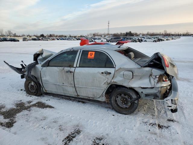 2T1BR32E45C874342 - 2005 TOYOTA COROLLA CE SILVER photo 2