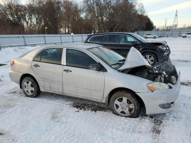 2T1BR32E45C874342 - 2005 TOYOTA COROLLA CE SILVER photo 4