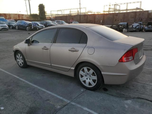 1HGFA16576L113971 - 2006 HONDA CIVIC LX GOLD photo 2