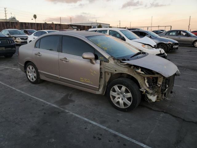 1HGFA16576L113971 - 2006 HONDA CIVIC LX GOLD photo 4