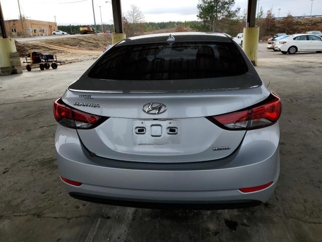 KMHDH4AE1FU452449 - 2015 HYUNDAI ELANTRA SE SILVER photo 6