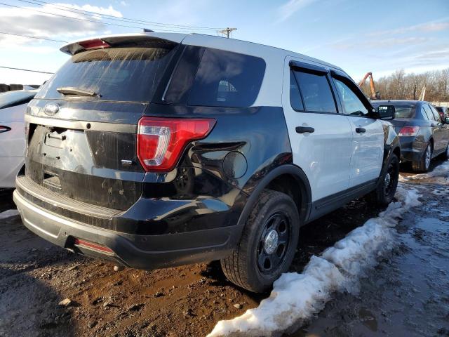 1FM5K8AR3JGB92174 - 2018 FORD EXPLORER POLICE INTERCEPTOR Zweifarbig Foto 3