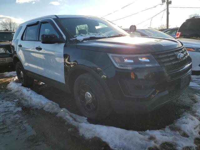 1FM5K8AR3JGB92174 - 2018 FORD EXPLORER POLICE INTERCEPTOR Zweifarbig Foto 4