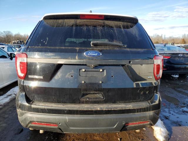 1FM5K8AR3JGB92174 - 2018 FORD EXPLORER POLICE INTERCEPTOR Zweifarbig Foto 6