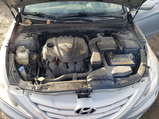 5NPEB4AC3BH218195 - 2011 HYUNDAI SONATA GLS SILVER photo 11