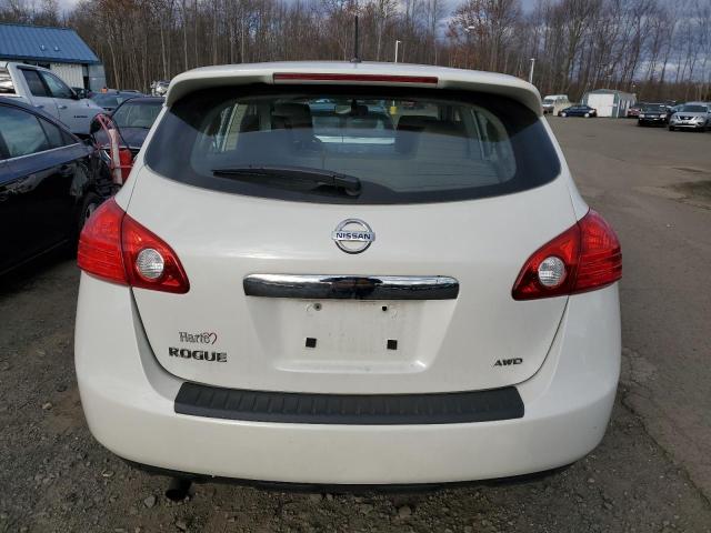 JN8AS5MV4CW380001 - 2012 NISSAN ROGUE S WHITE photo 6