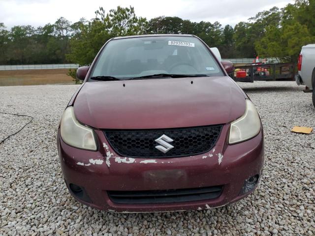 JS2YC412085103814 - 2008 SUZUKI SX4 BURGUNDY photo 5