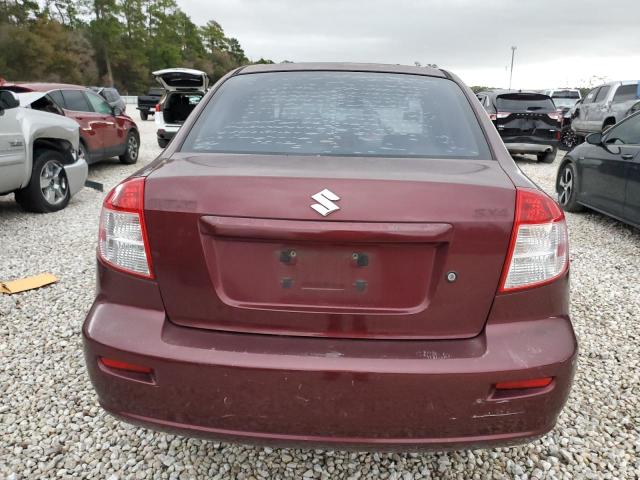 JS2YC412085103814 - 2008 SUZUKI SX4 BURGUNDY photo 6