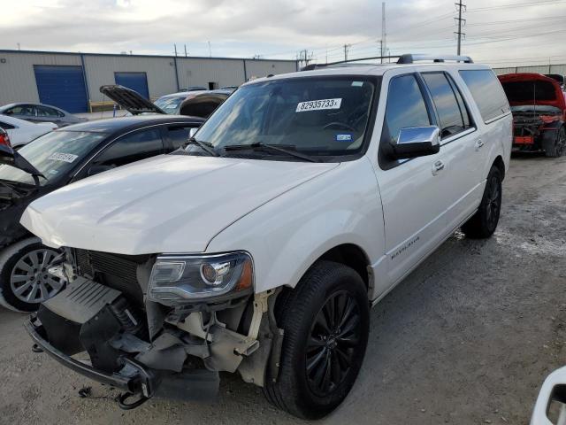 5LMJJ3HT3FEJ00924 - 2015 LINCOLN NAVIGATOR L WHITE photo 1