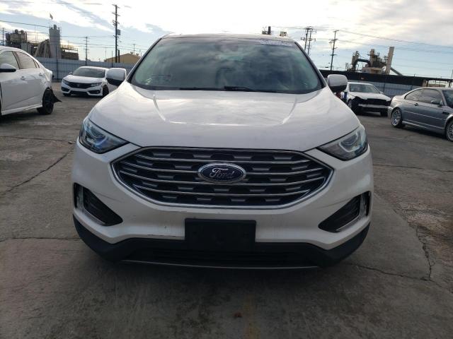 2FMPK3J93KBB70258 - 2019 FORD EDGE SEL WHITE photo 5