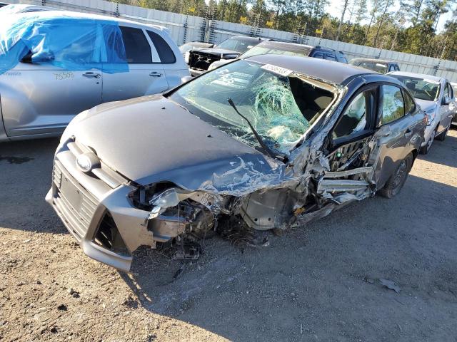 1FAHP3F2XCL443404 - 2012 FORD FOCUS SE GRAY photo 1