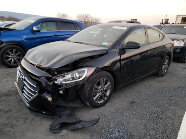 5NPD84LF6HH110020 - 2017 HYUNDAI ELANTRA SE BLACK photo 1